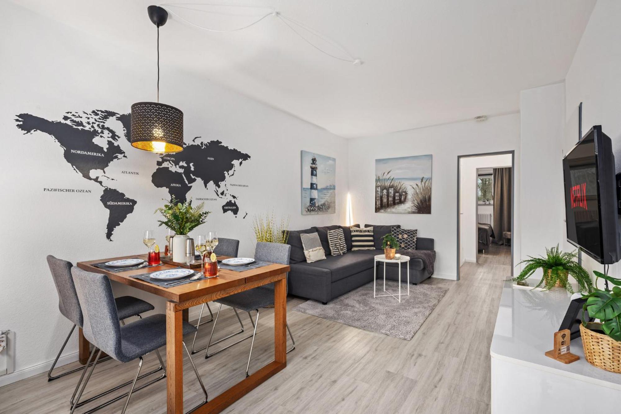 Greypearl - Ruhig Gelegen Mit Terrasse - Strandnaehe - Parkplatz - Wlan Büsum Esterno foto