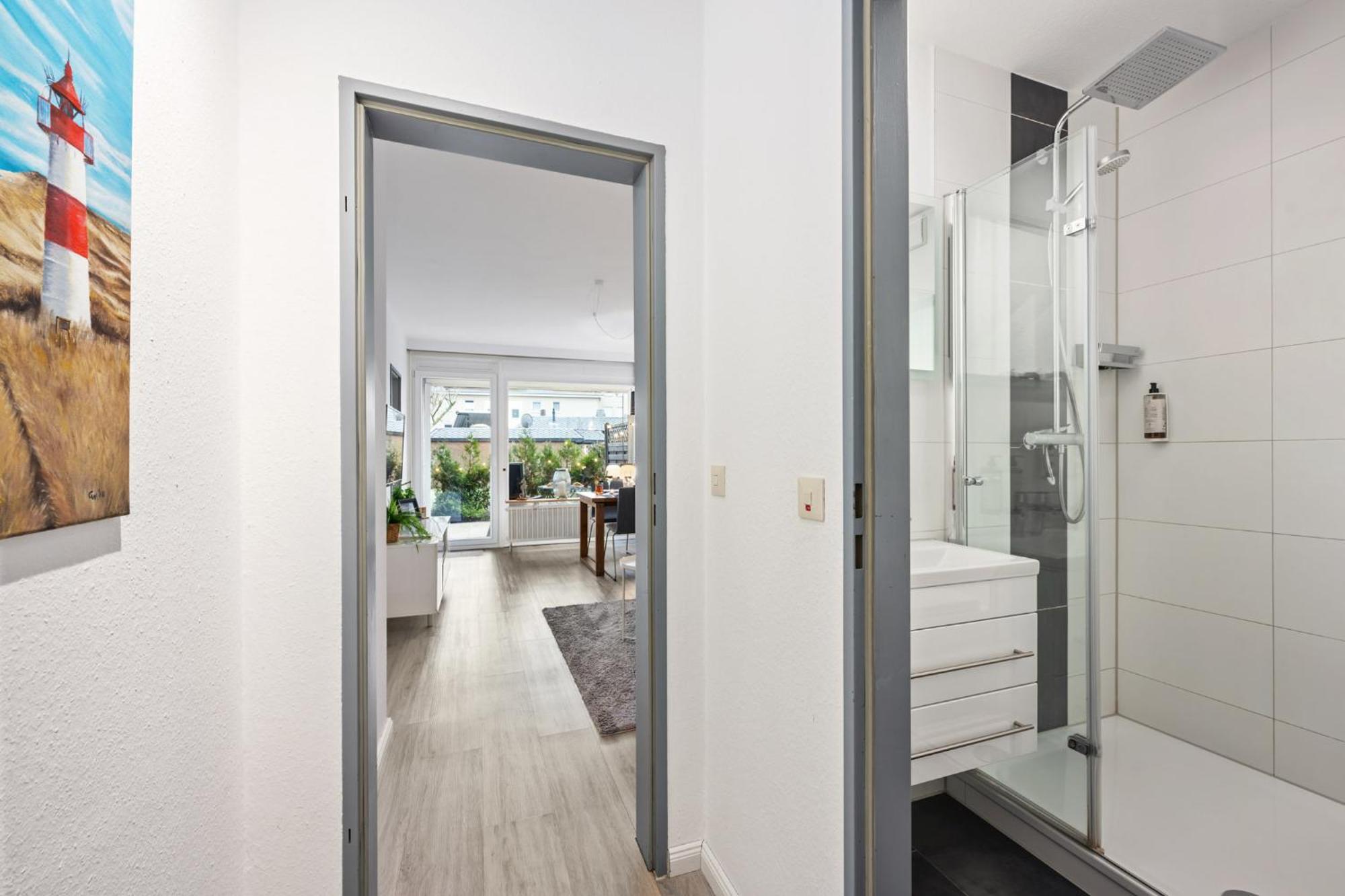 Greypearl - Ruhig Gelegen Mit Terrasse - Strandnaehe - Parkplatz - Wlan Büsum Esterno foto